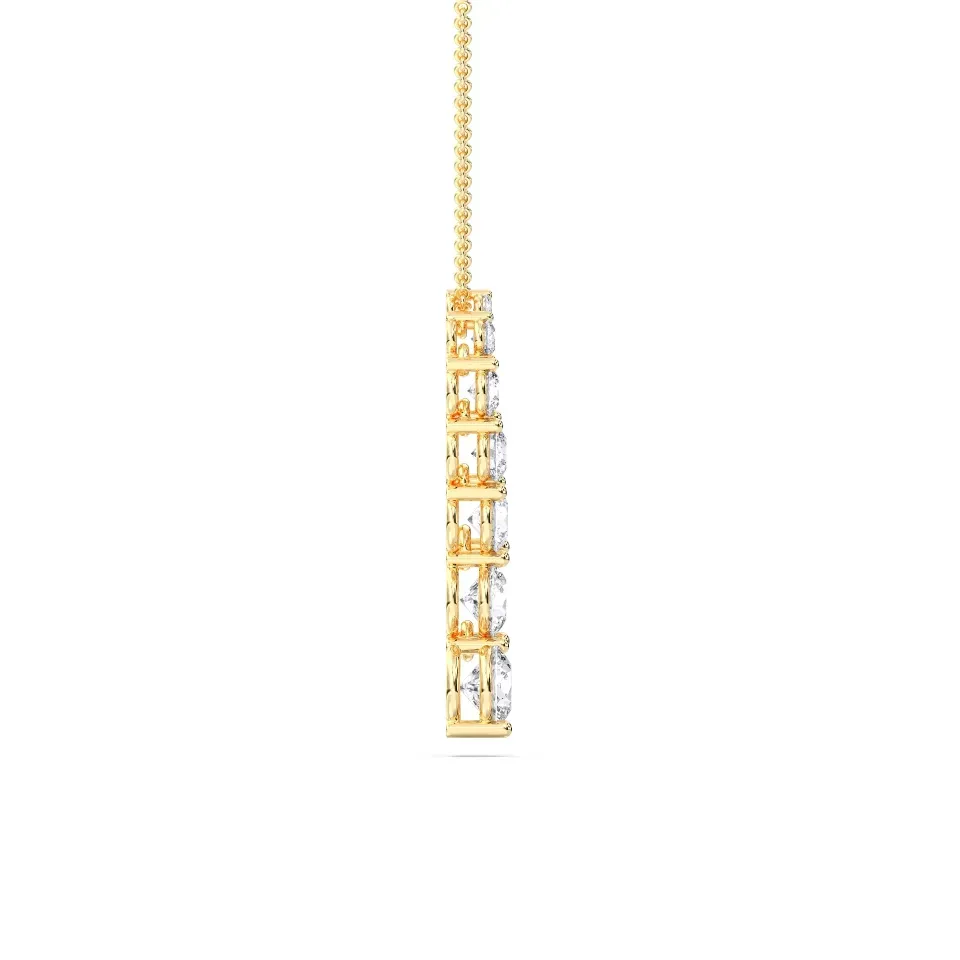 Yellow gold Flexible Journey Pendant