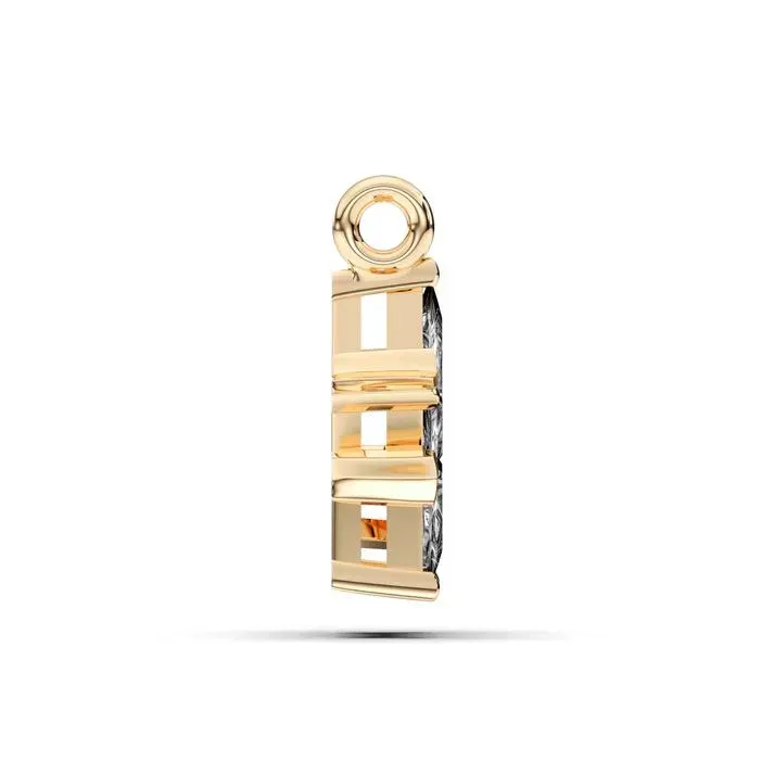 Yellow gold Cut Skystar Pendant