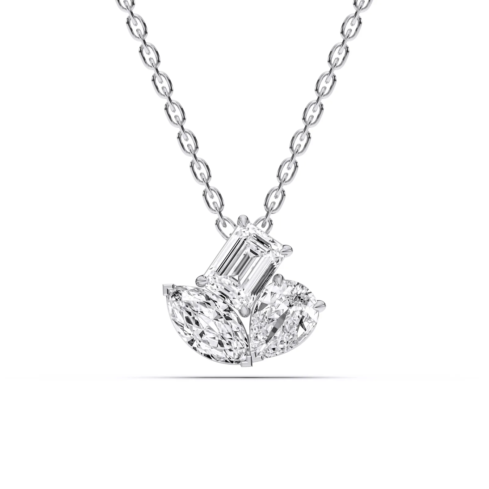 Silver Cluster Pendant